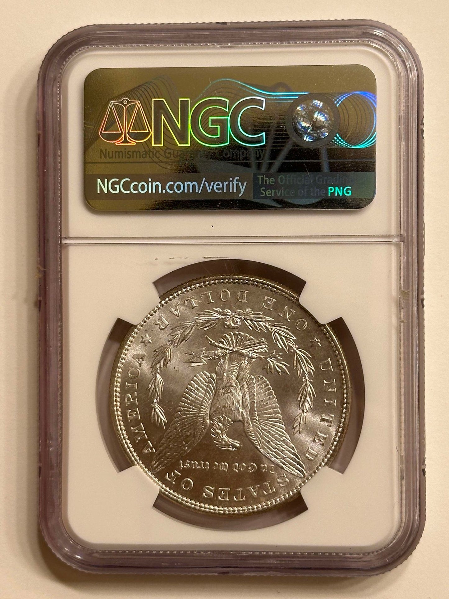 1886-P Morgan Silver Dollar NGC MS-64