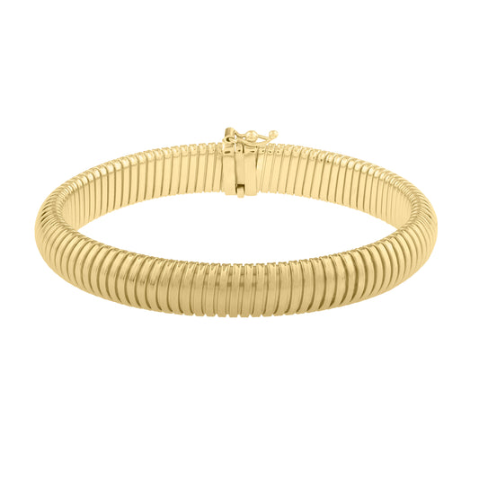 14K 9mm Tubogas Bracelet