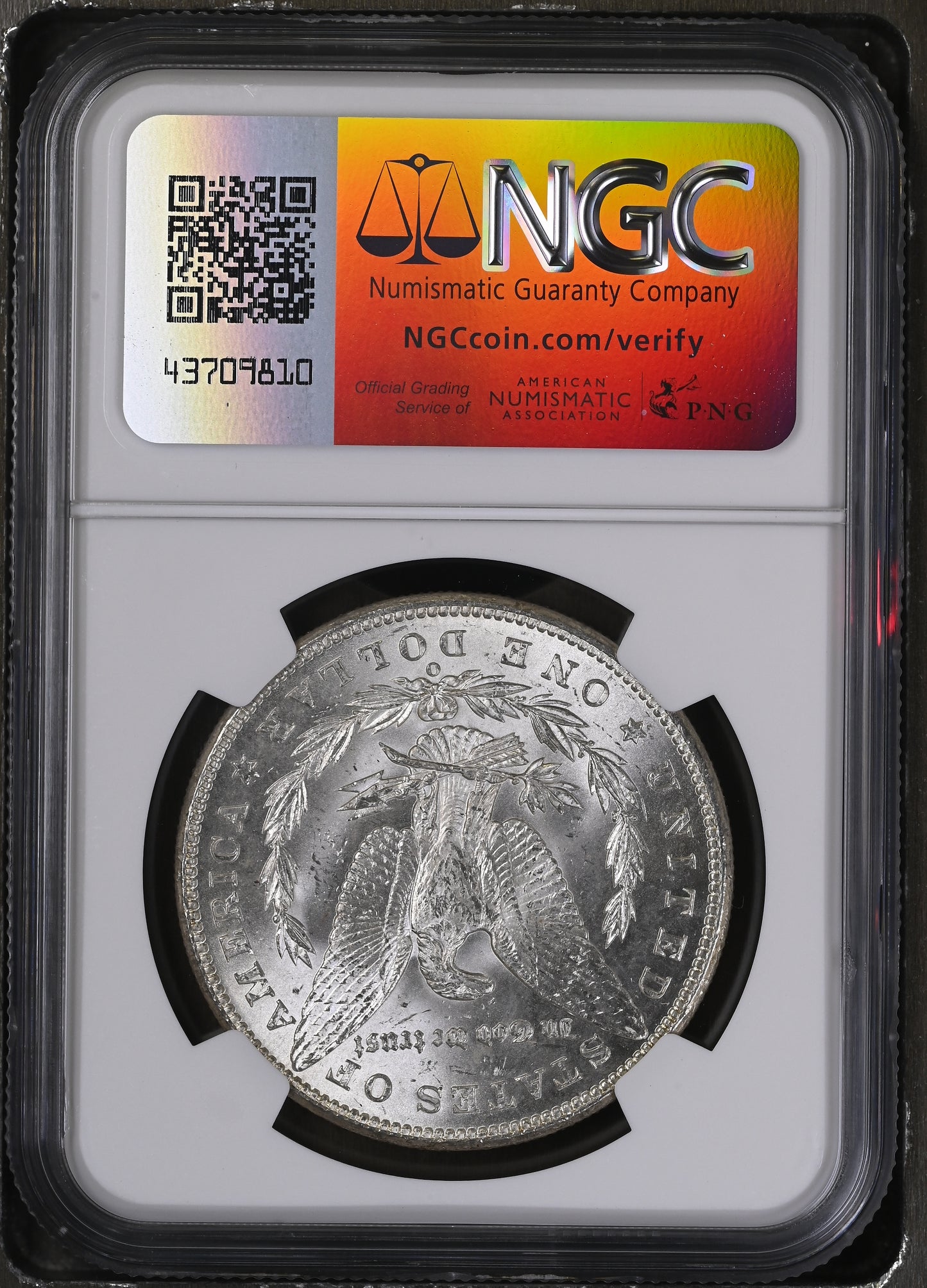 1898-O Morgan Silver Dollar NGC MS-63