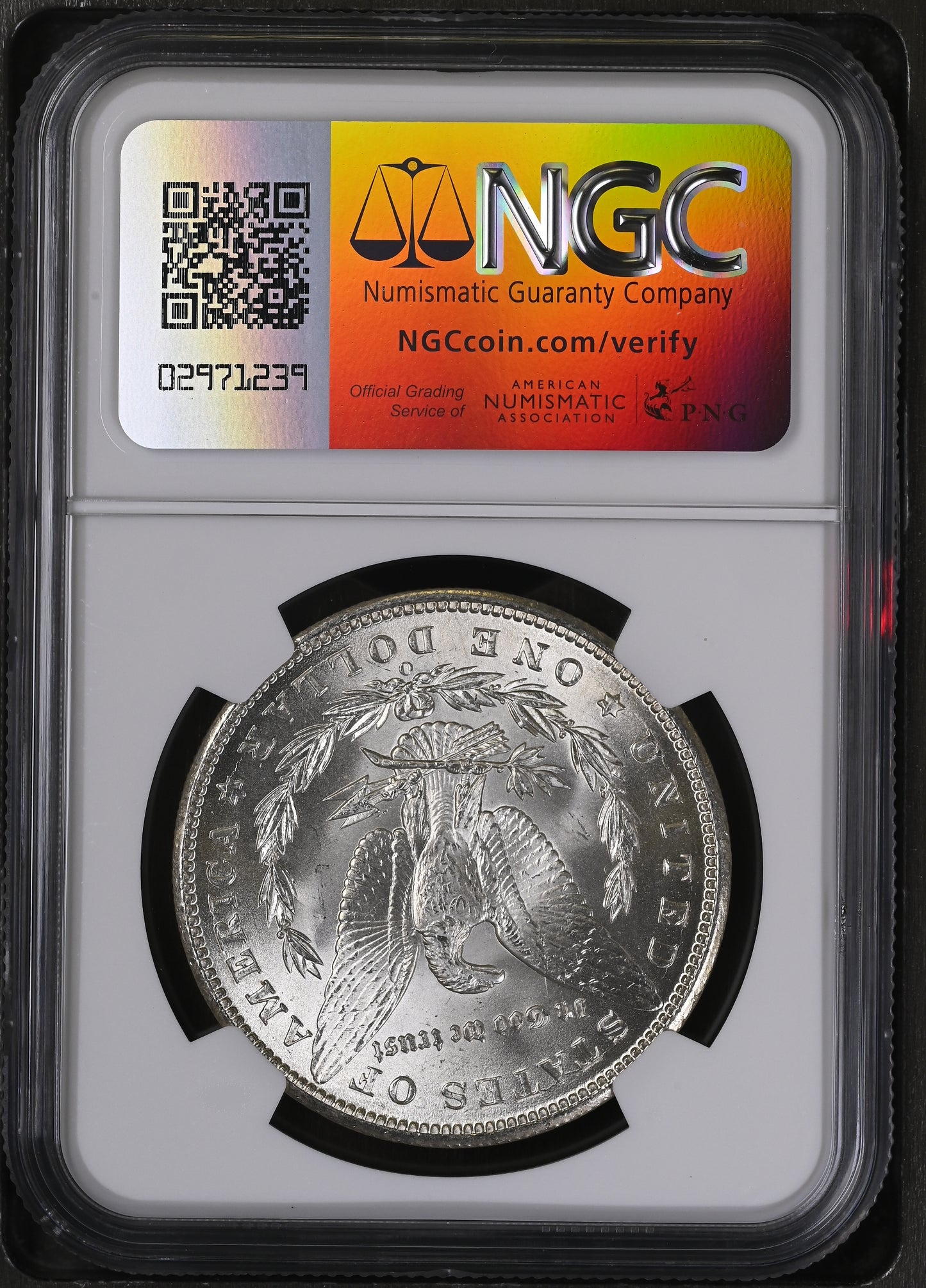 1898-O Morgan Silver Dollar NGC MS-63