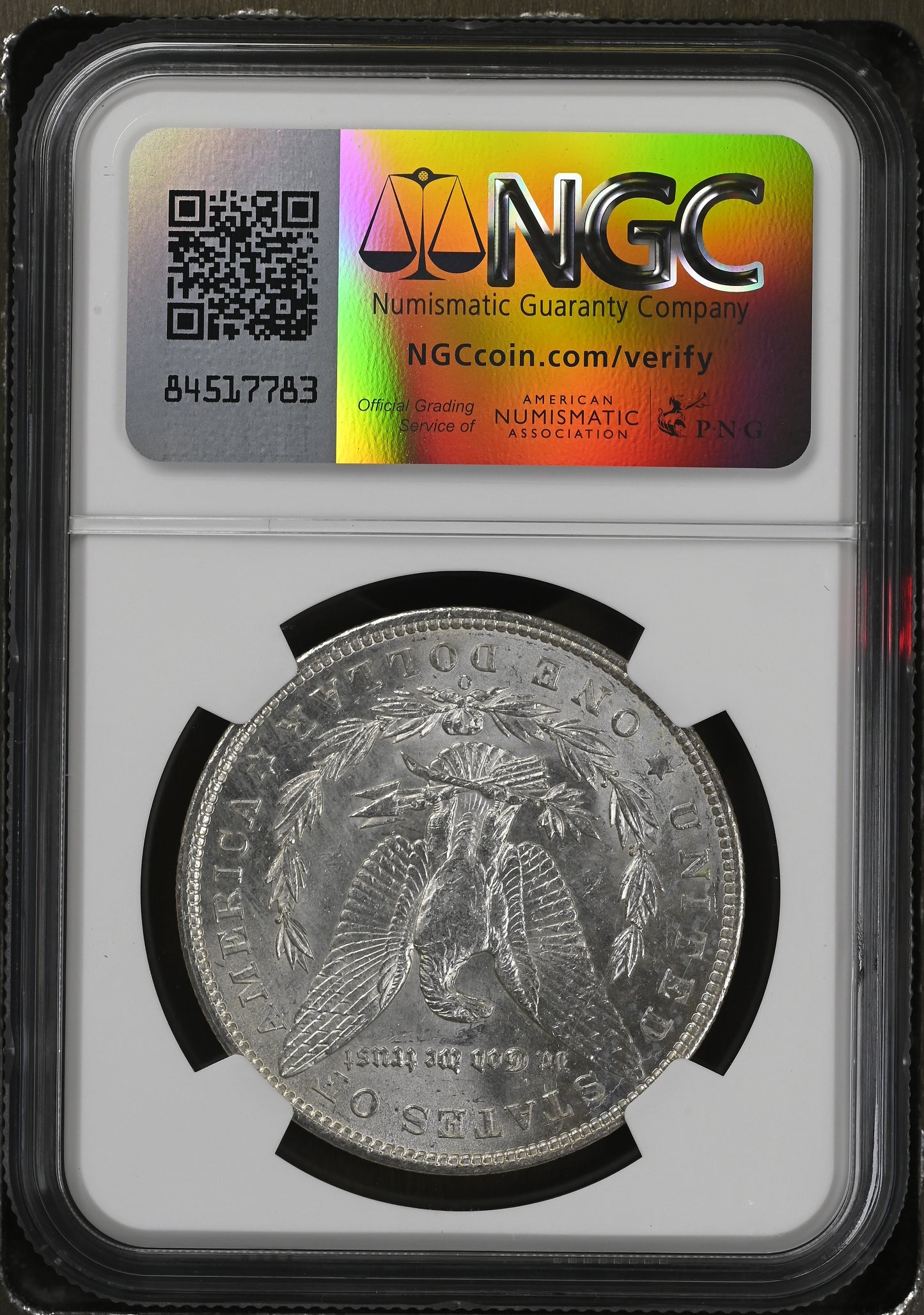 1904-O Morgan Silver Dollar NGC MS-64