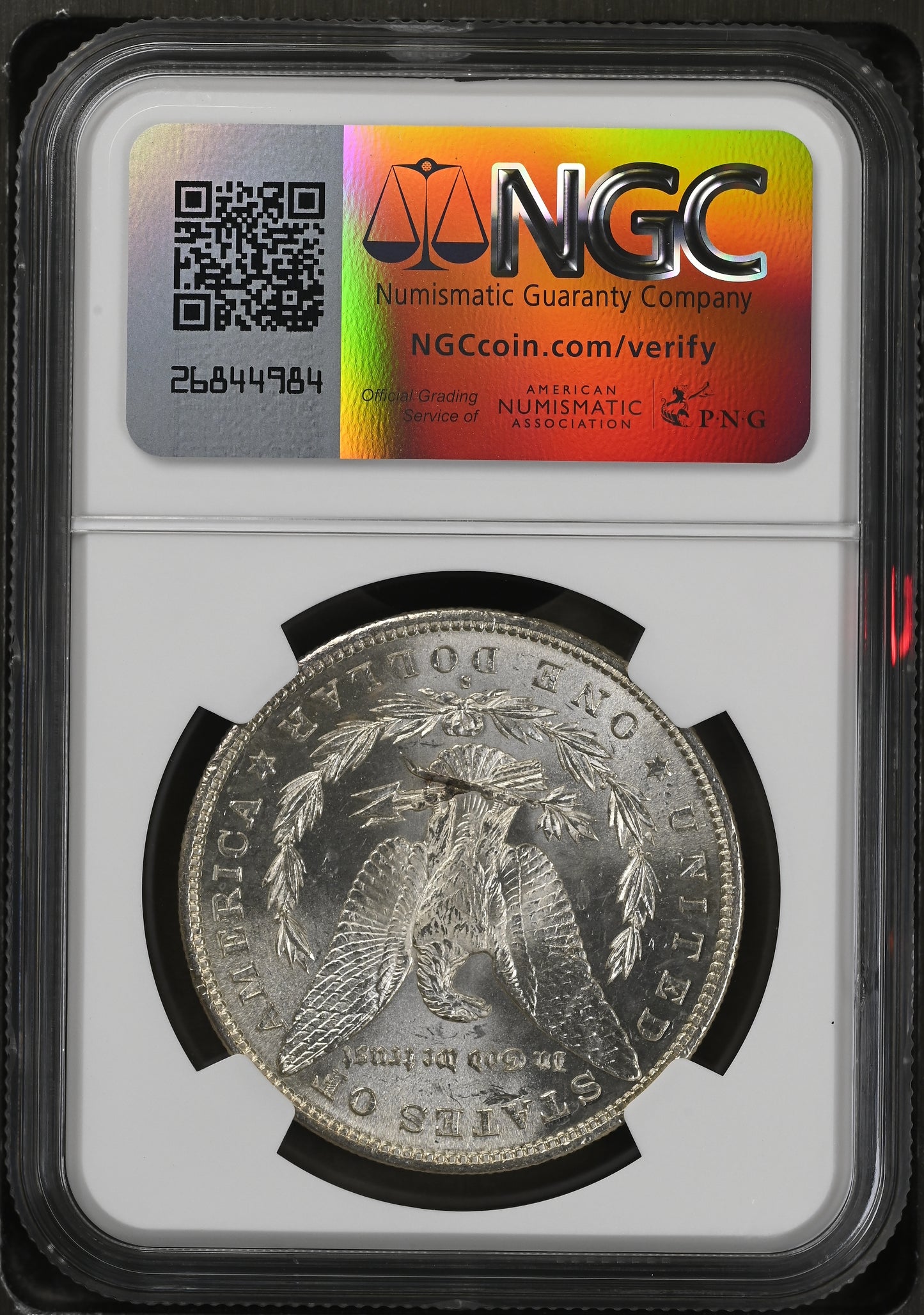 1881-S Morgan Silver Dollar NGC MS-64