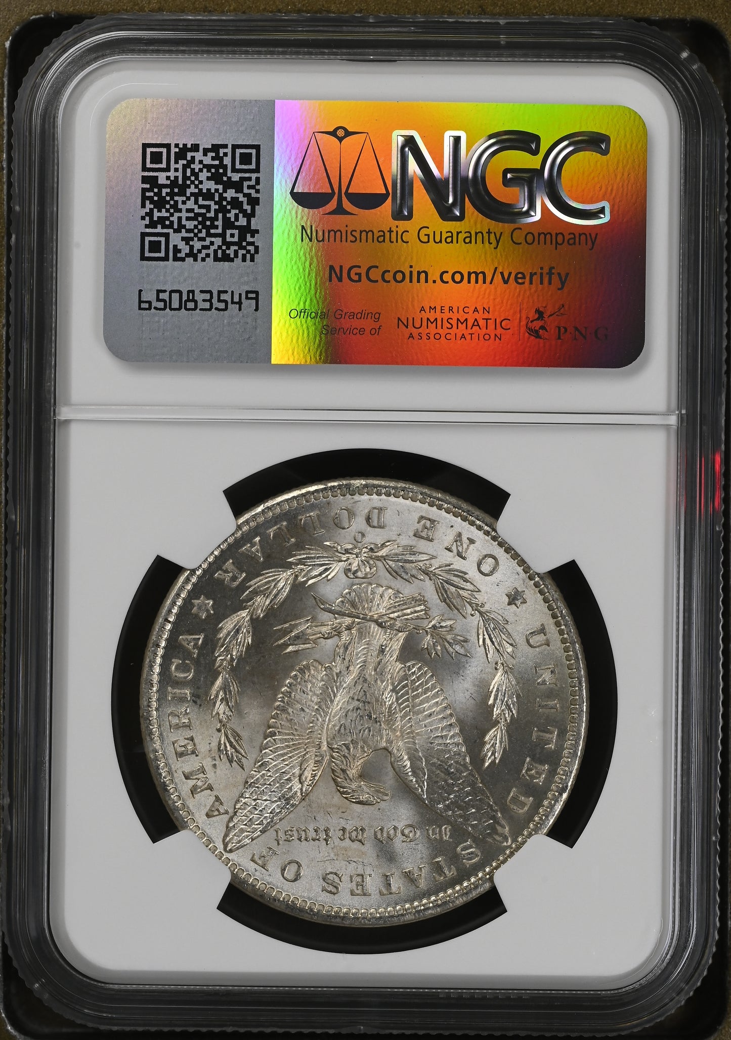 1898-O Morgan Silver Dollar NGC MS-64