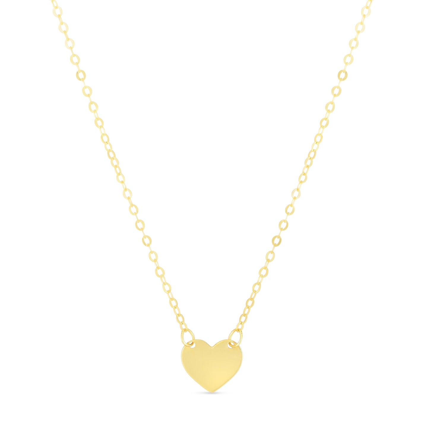 14K Pink Mini Heart Pendant