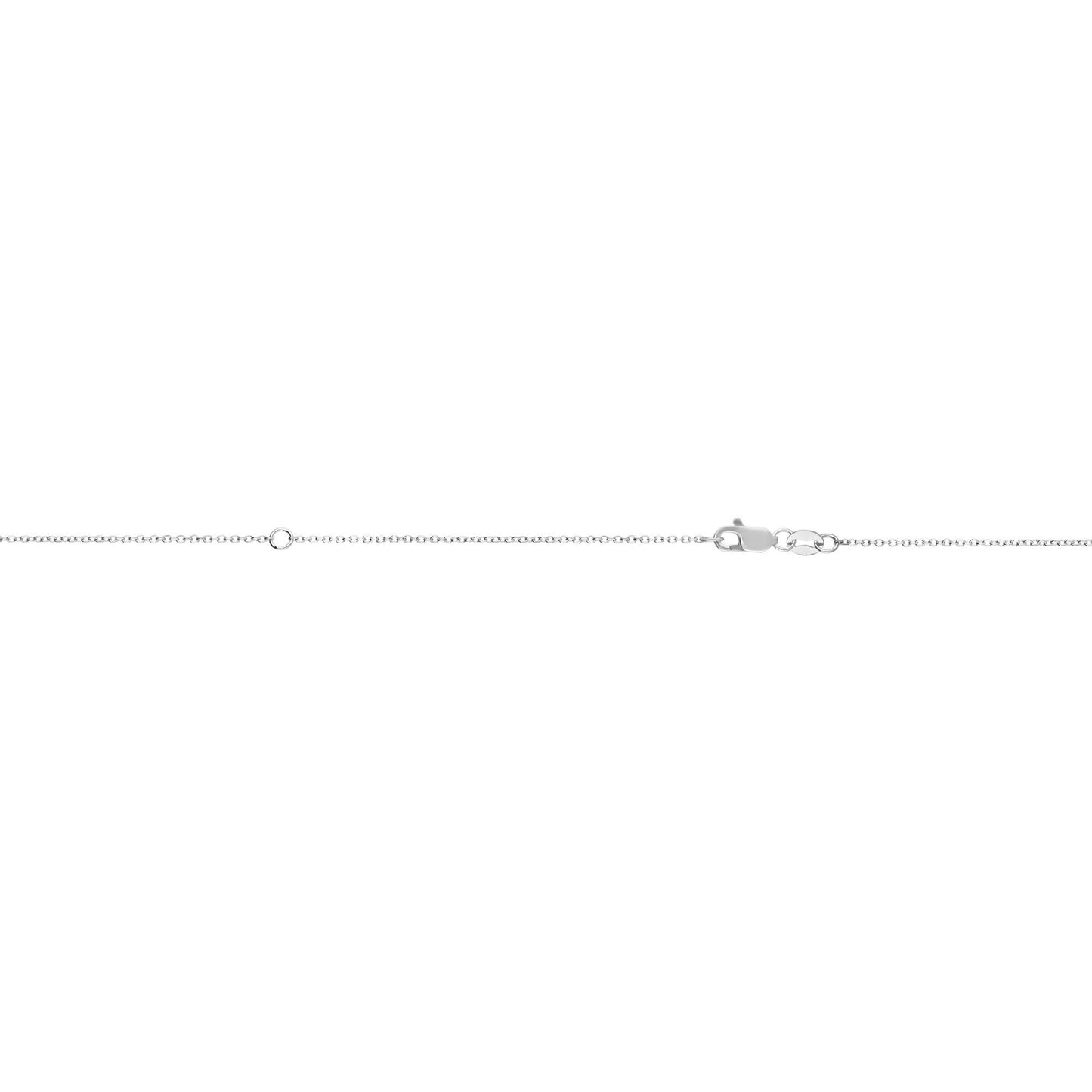 10K Gold 0.87mm Extendable Diamond Cut Cable Chain