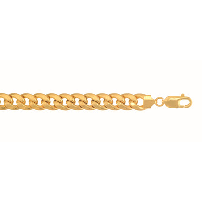 10K Gold 8mm SemiSolid Miami Cuban