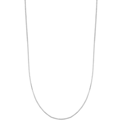Silver .8mm Adjustable Popcorn Chain