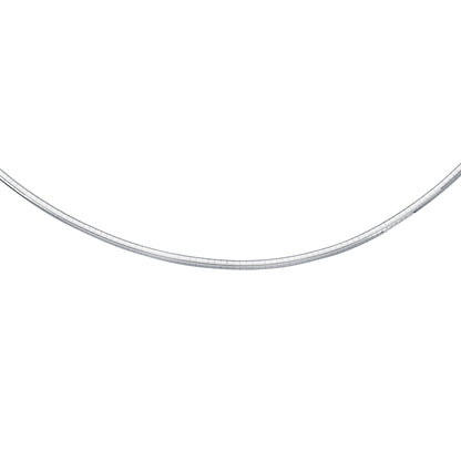 Silver 3mm Omega Chain