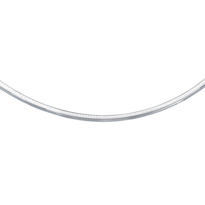 Silver 6mm Omega Chain