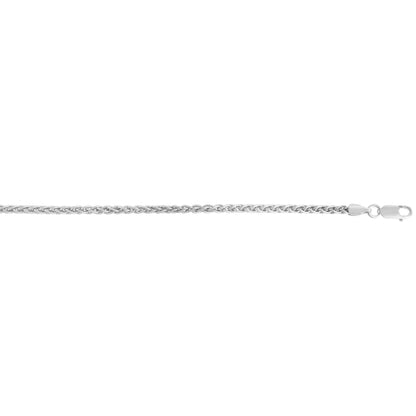Silver 2.6mm Wheat Chain