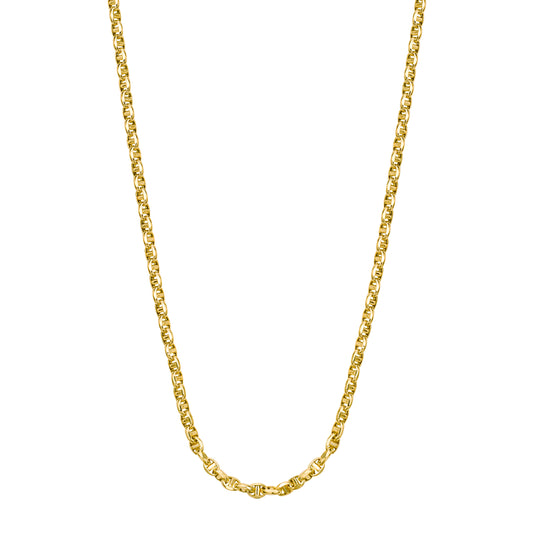 14K Gold 3mm Lite Anchor Chain