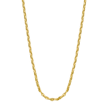 14K Gold 3mm Lite Anchor Chain