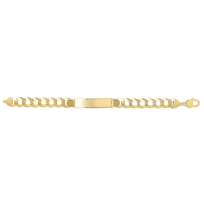 14K 11mm Curb ID Bracelet