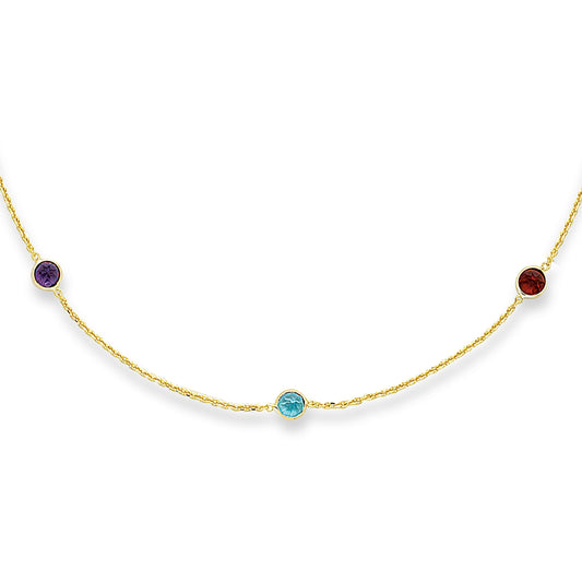 14K Gold SemiPrecious Bracelet