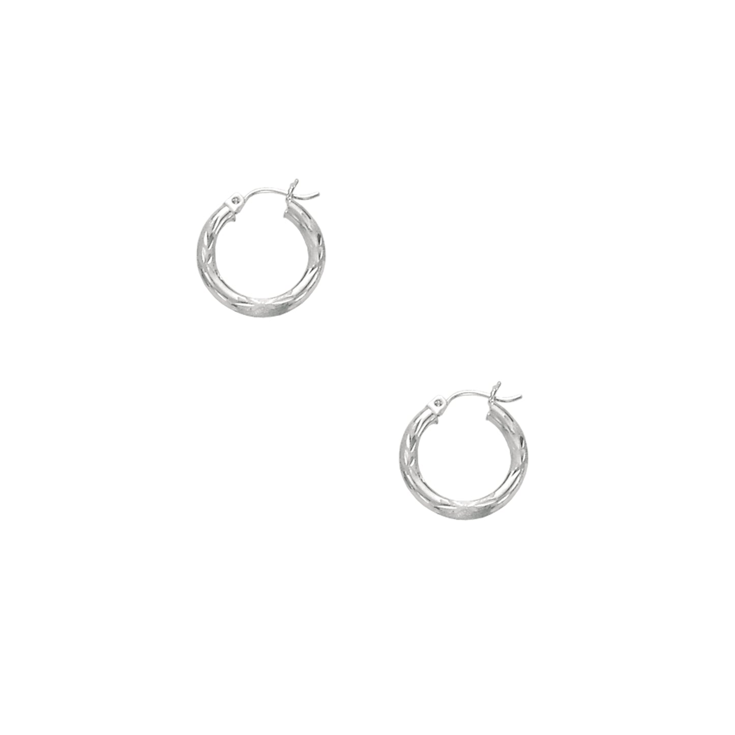 14K Gold Skull Stud Earring