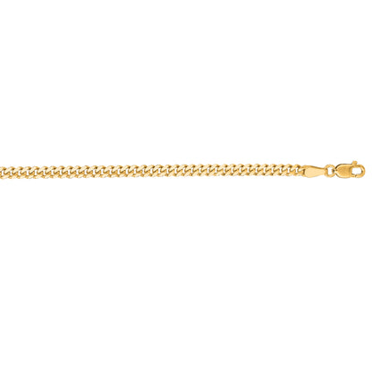 14K 3.6mm Gourmette Chain