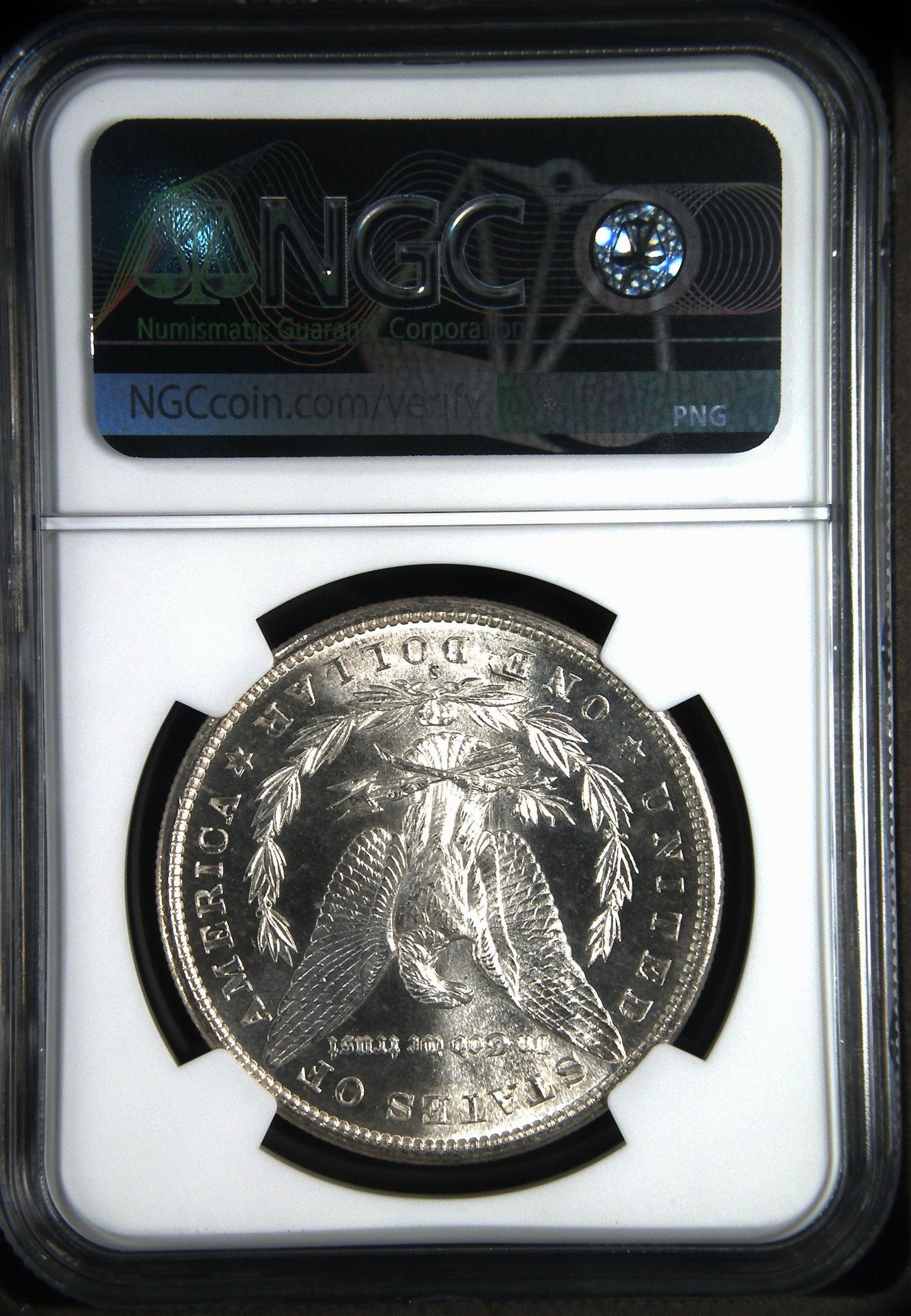 1881-S Morgan Silver Dollar NGC MS-64