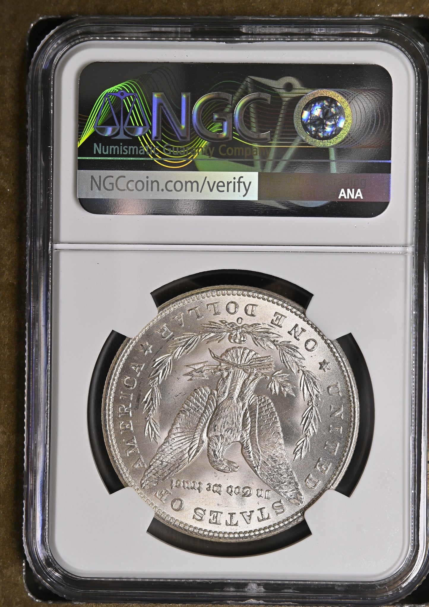 1902-O Morgan Silver Dollar NGC MS-64