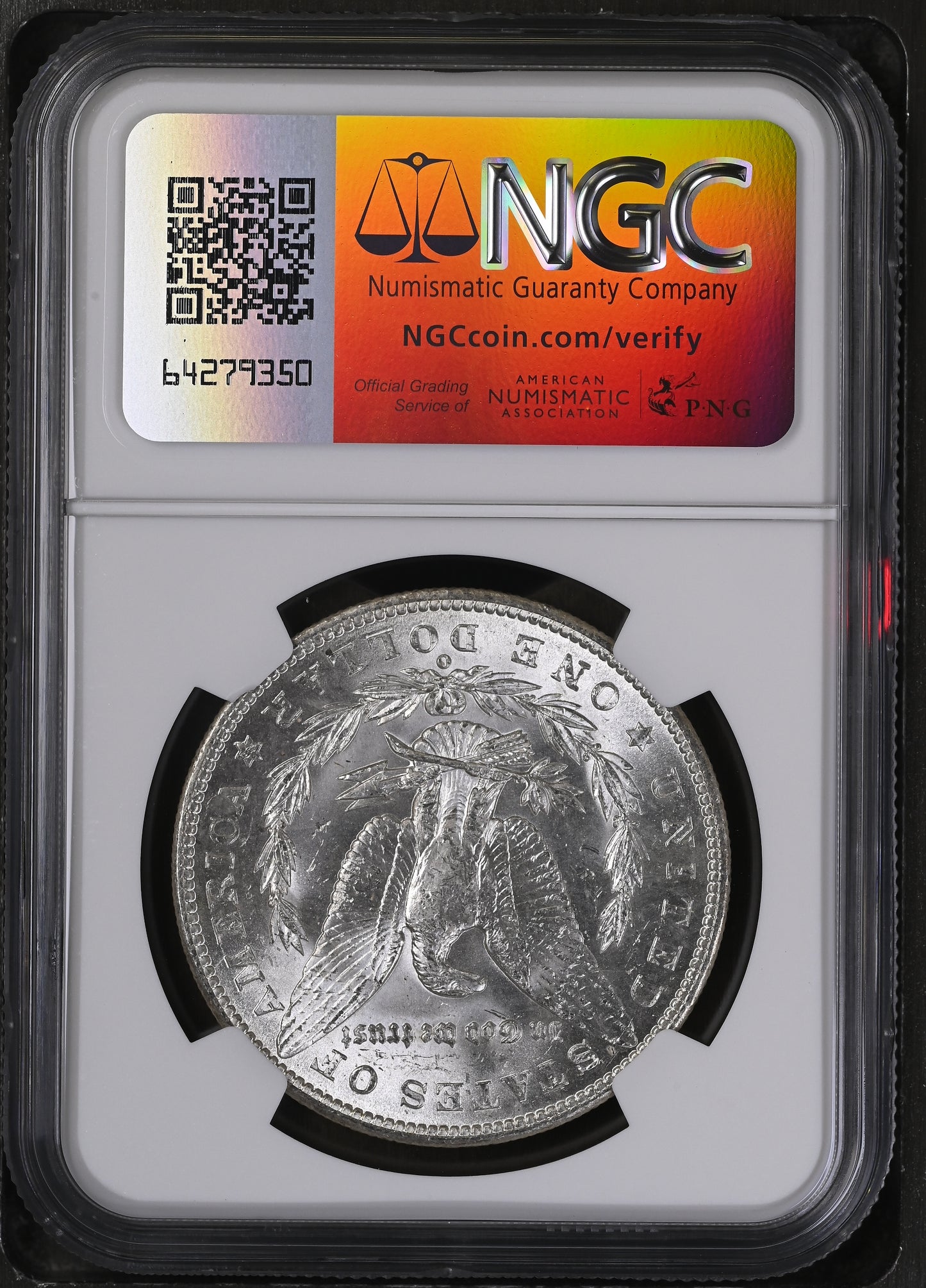 1902-O Morgan Silver Dollar NGC MS-63