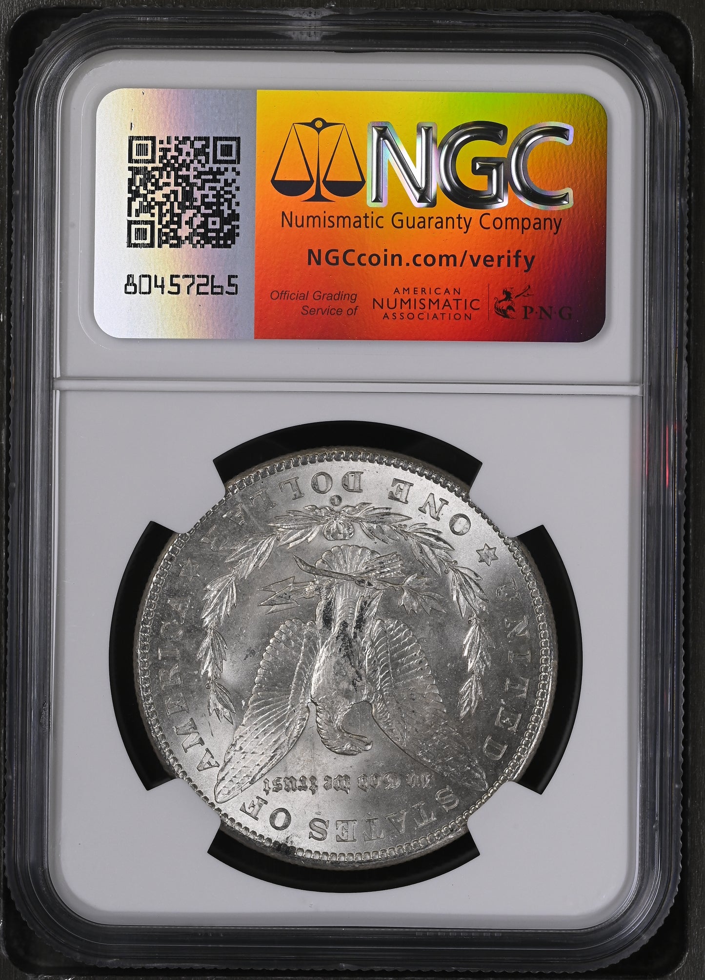 1902-O Morgan Silver Dollar NGC MS-63