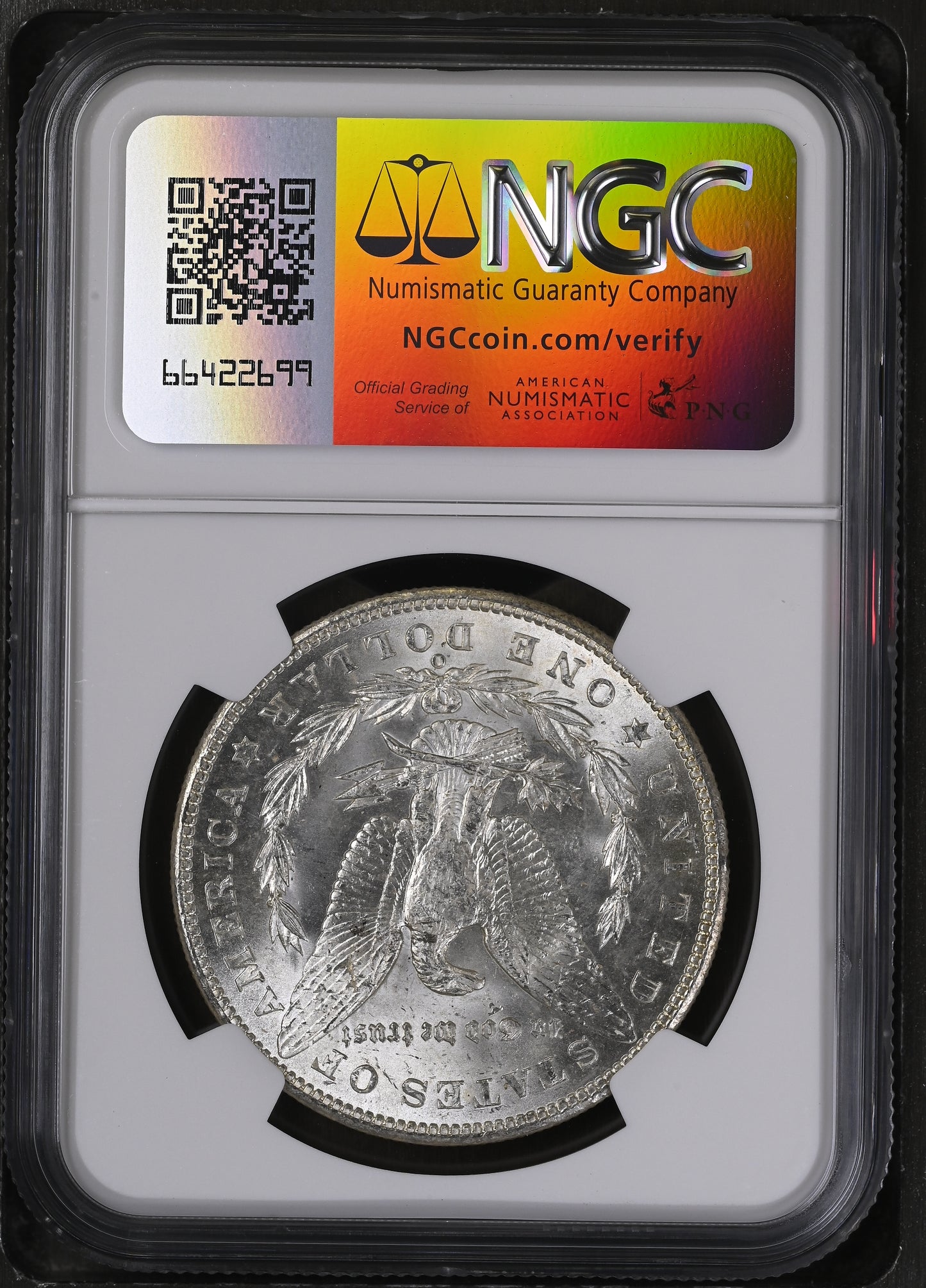 1902-O Morgan Silver Dollar NGC MS-63