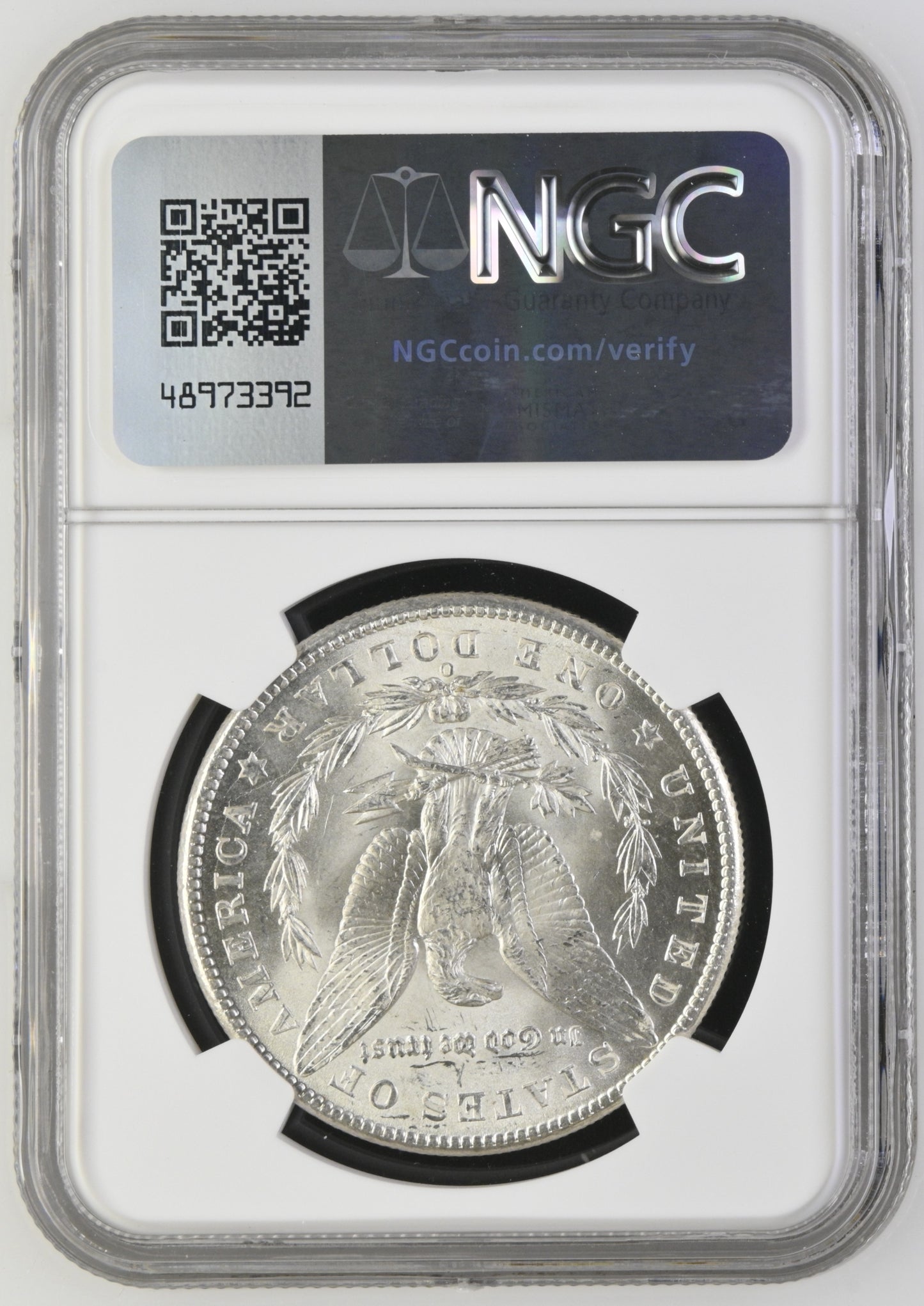 1902-O Morgan Silver Dollar NGC MS-63
