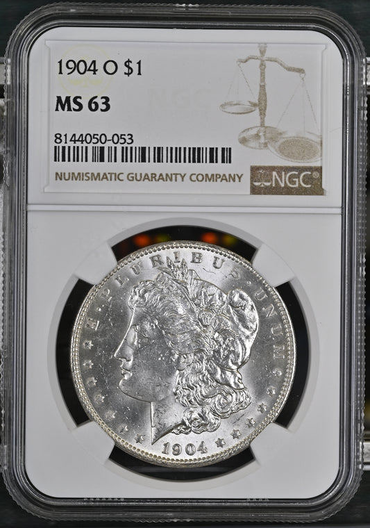 1904-O Morgan Silver Dollar NGC MS-64