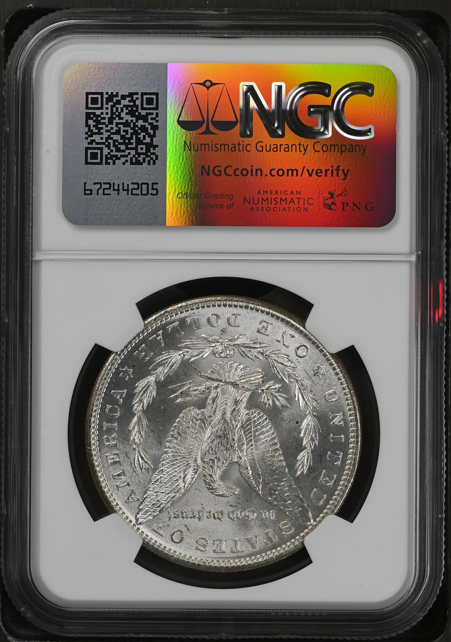 1880-S Morgan Silver Dollar NGC MS-64