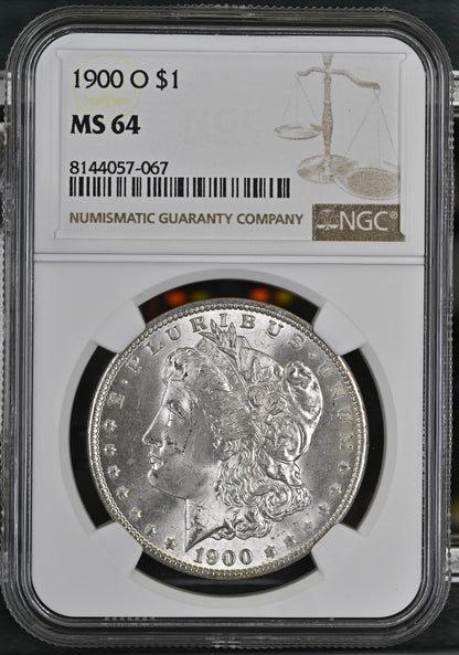 1900-O Morgan Silver Dollar NGC MS-64