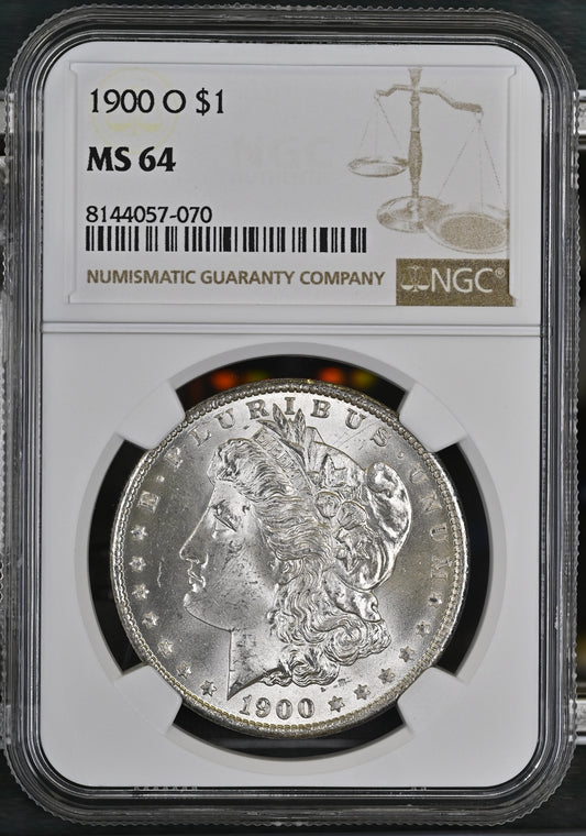 1900-O Morgan Silver Dollar NGC MS-64
