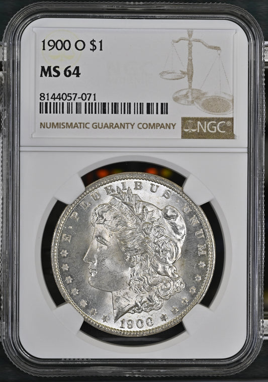 1900-O Morgan Silver Dollar NGC MS-64