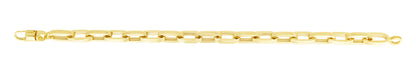 14K Men's Paperclip Bracelet