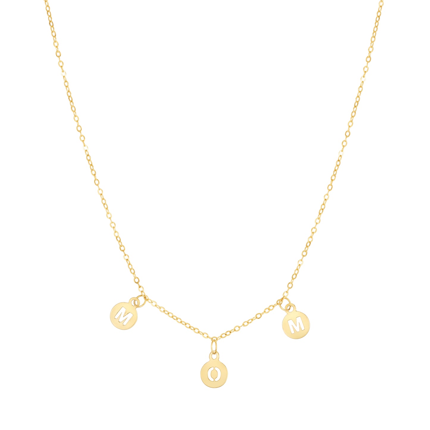 14K "Mom" Necklace