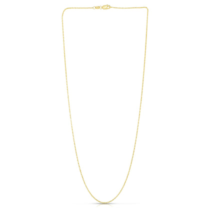 14K Gold .9mm Lumina Chain