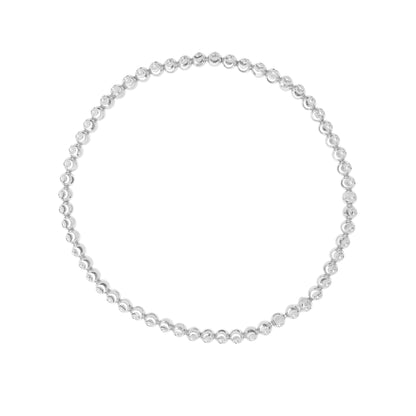 14K MoonCut Bead Stretch Bracelet