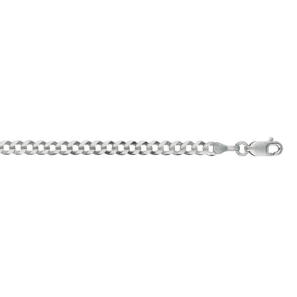 14K Gold 3.6mm Comfort Curb Chain