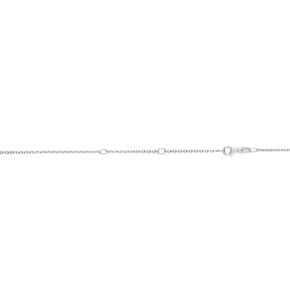 14K Gold 1.2mm Double Extendable Cable Chain