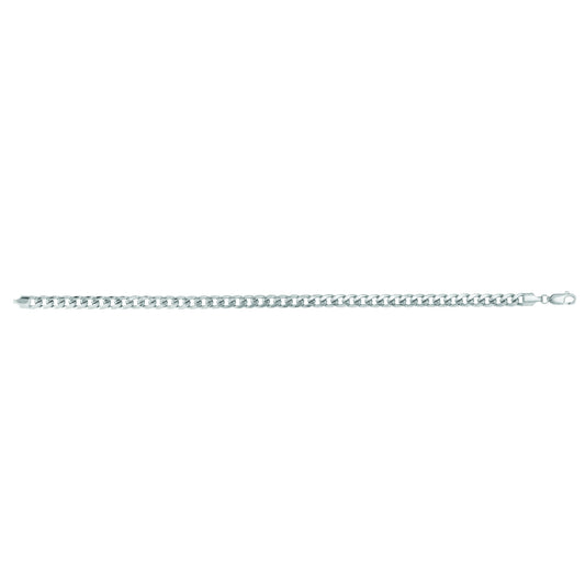 14K Gold 5.5mm SemiSolid Miami Cuban