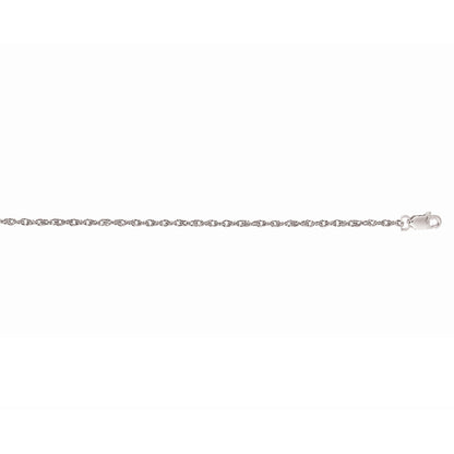 14K Gold .85mm Machine Rope Chain (Carded)