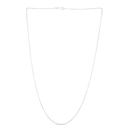 14K Gold 1.2mm Oval Cable Chain