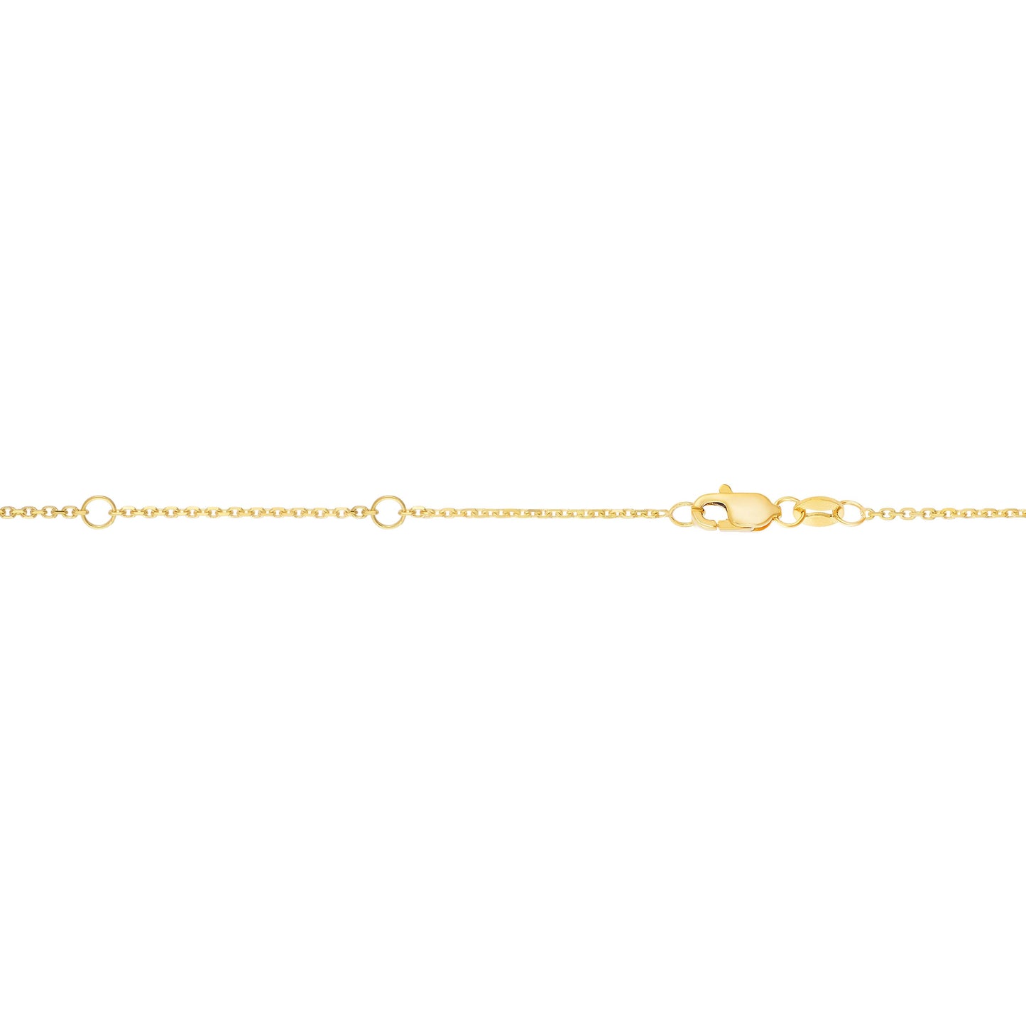 .8mm Extendable Diamond Cut Cable Chain