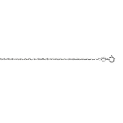 10K Gold .85mm Machine Rope Chain Carded